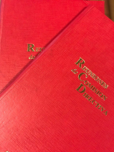 Libro Reunión De Comision Directiva 100 Paginas 1