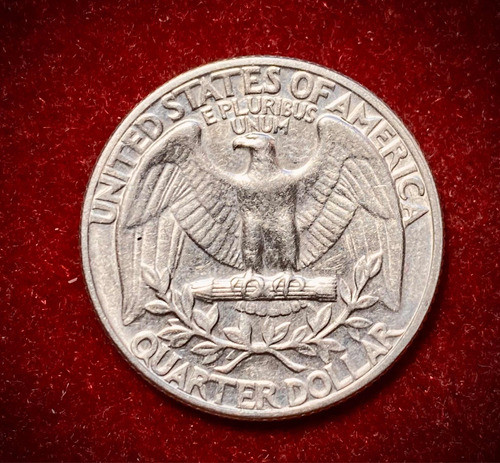 Moneda 1/4 Dólar Estados Unidos 1972 Denver Km 164a 1