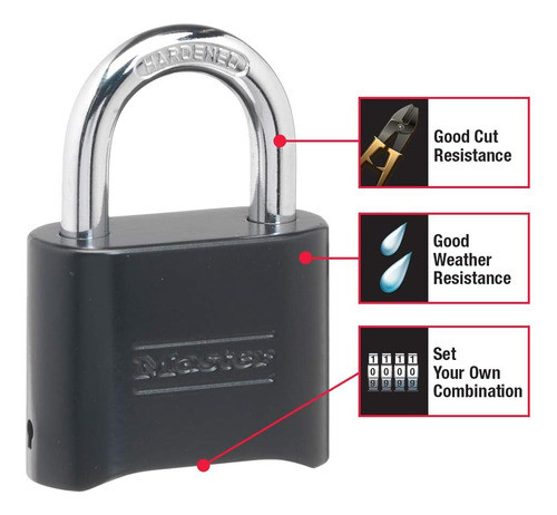 Master Lock 178d Configure Su Propio Candado De Combinación, 1