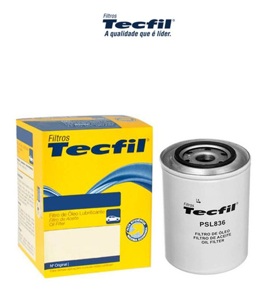 Tecfil Psl836 - Filtro De Óleo Lubrificante 0