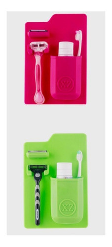 Organizador De Silicona Para Baño Lefemme 1