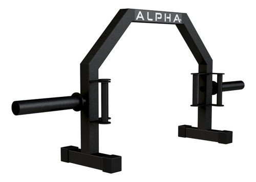 Barra Hexagonal Aberta Preta- Alpha 0