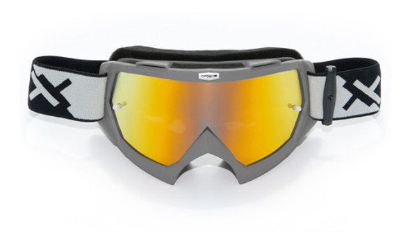 Oculos Motocross Mattos Racing Combat Cinza Espelhado 1 Oculos Motocross Mattos Racing Combat Cinza Espelhado 1