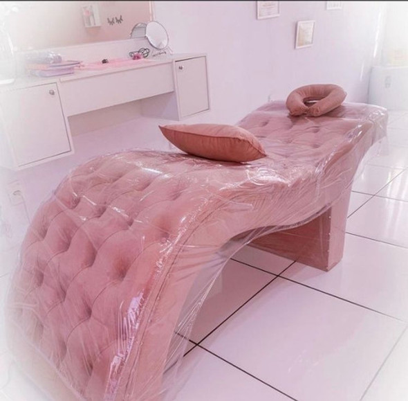 Capa Protetora Transparente P/ Maca Luxo/capitonê 80cm 1