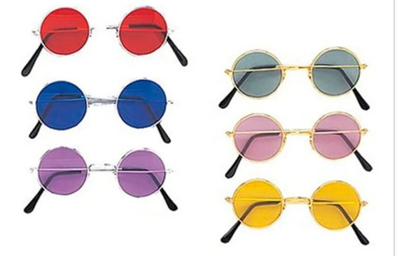 Anteojos Redondo Lennon Gafas Cotillon Lentes Redondos Lenno 0