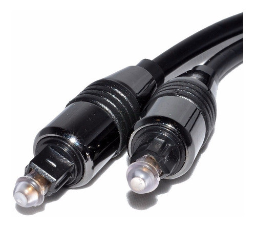 Cable Optico Toslink Fibra Optica Dorada 5 Mts Audio Digital 0