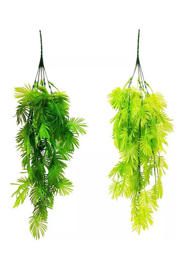 Jardin Vertical Artificial Planta Colgante Muro Rama 80 Cm 0