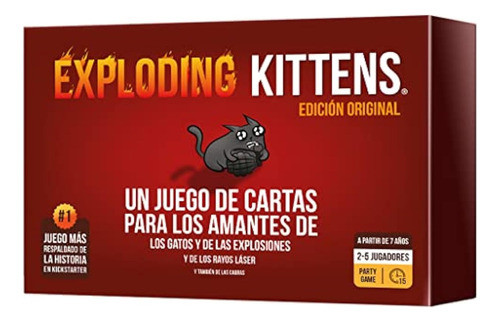 Exploding Kittens - Juego De Cartas En Español - 0