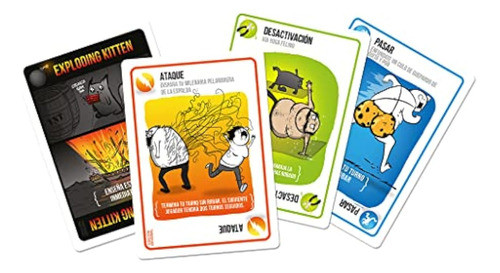 Exploding Kittens - Juego De Cartas En Español - 1