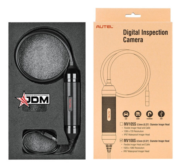 Distribuidor Autel Boroscopio Maxivideo Mv105 Camara Digital 0