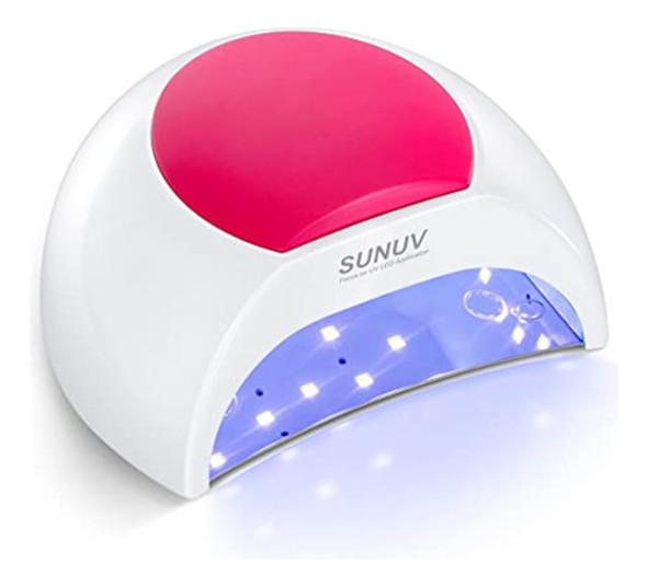 Lámpara De Uñas Led Uv, Lámpara De Uñas Uv De Gel Sunuv, Luz 0