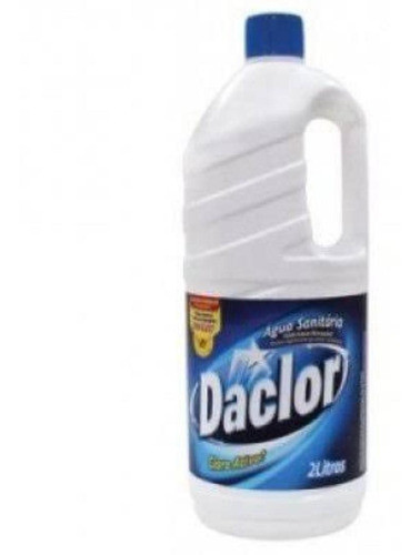 Agua Sanitaria Daclor 2 Litros - Kit Com 3 0