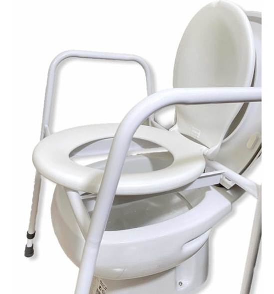 Silla Eleva Inodoro Portatil Asiento Ortopedico Ancianos 0