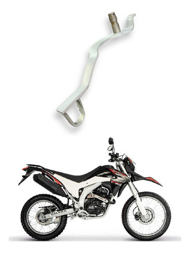 Pedal De Freno Gilera Smx 250 Enduro Original Ruta 3 Motos 0