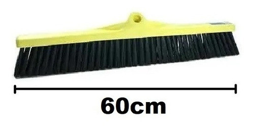 Cepillo Duro Anden Base Plastica 60cm Barrendero 0
