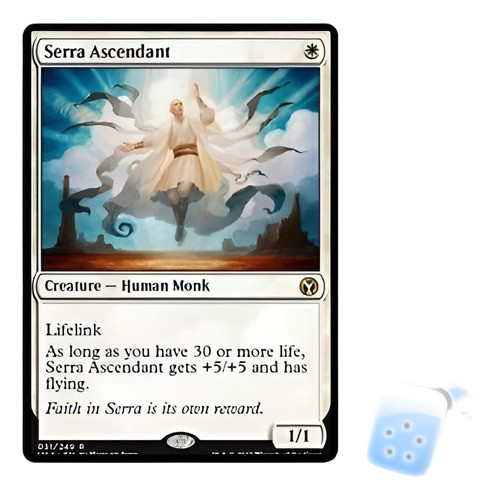 Maestros Emblemáticos Ascendentes Serra Magic Mtg Tarjeta De 0