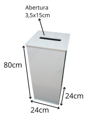 Ofertorio Branco 80 Cm 1