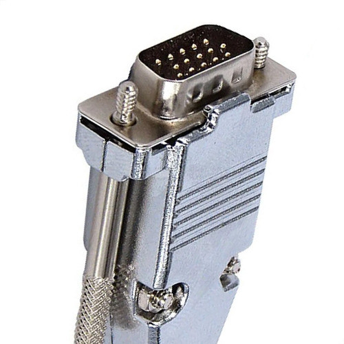 Extensão Vga Blindado Pontas Metálicas -  5 Mt 1