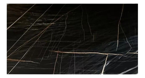 Revestimiento Panel Mármol Sintetico Negro 2.44 X 1.22 Mts 1