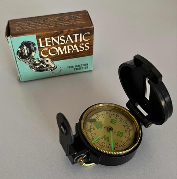 Lensatic Compass - Brújula Lensática Años 80 1 Lensatic Compass - Brújula Lensática Años 80 1