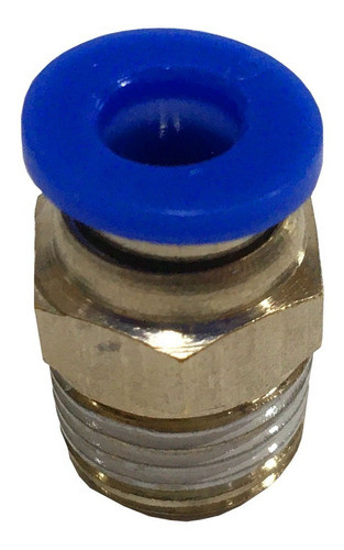 Union Acople Recto 6mm X 1/8 Para Aire Comprimido Neumática 0