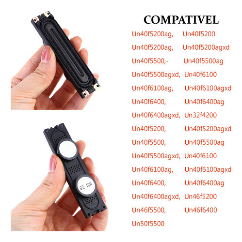 Par Alto Falante Compatível Un40f6100 Un40f6400 Un40f6400ag 1