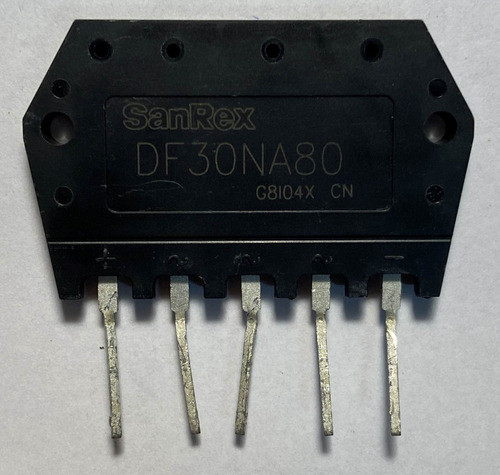 Df30na80 Sanrex Puente Rectificador 800v 30a 0