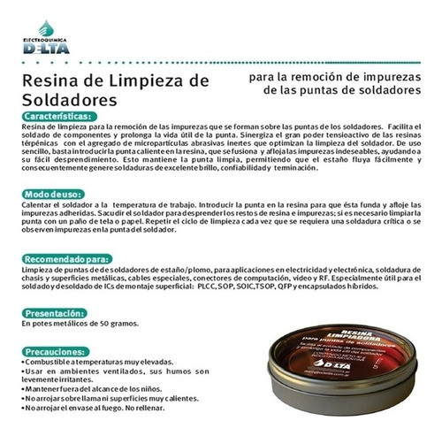 Kit De Soldadura Estaño Flux Malla Desoldante Limpia Cautin 1