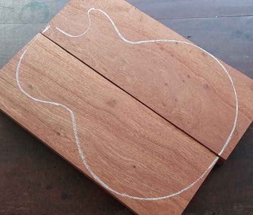 Cancharana Para Cuerpo De Bajo En 2 Piezas Luthier 0