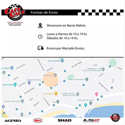 Guardabarro Trasero Azul Yamaha Yz 250 F 2015 - Cafe Race 1