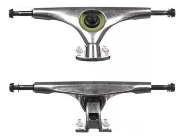 Truck Creme 180mm 50 Graus Prata - Long Board Skate 1