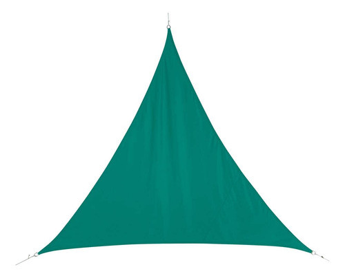Toldo Vela Sombra Y Granizo 3*4*3 Triangulo Verde Doble Tela 0
