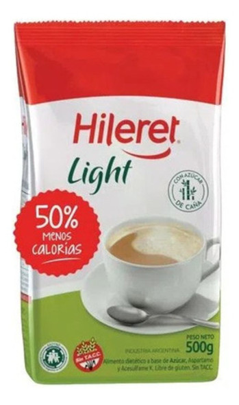 Pack X12 Edulcorante Hileret Azucar Ligth 500gr 0