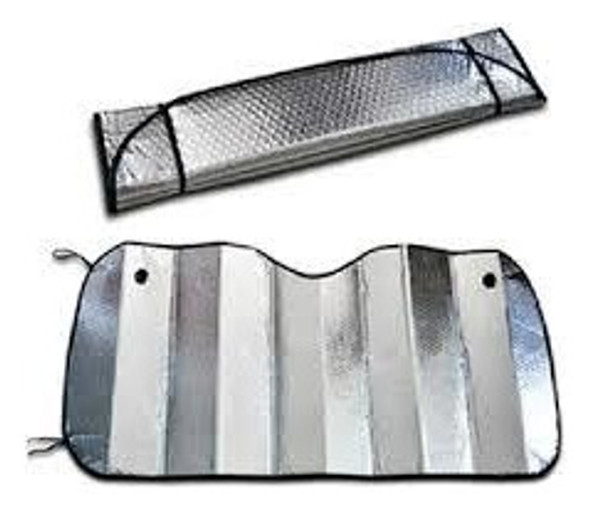 Cortina Parasol Delantera Metalizada 130 X 60 Cm Auto Iael 1