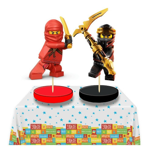Centro De Mesa Ninjago Decoraciónes 0