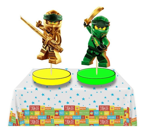 Centro De Mesa Ninjago Decoraciónes 1