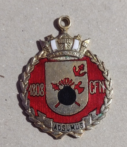 Antigua Medalla De La Marina Brasilera 0