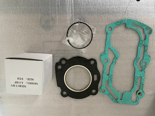 Kit Pistão Mercury 3.3hp E Jogo De Juntas 1