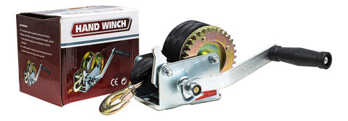Malacate Manual Cabrestante Cinta+gancho Para 800lbs/360 Kg. 0