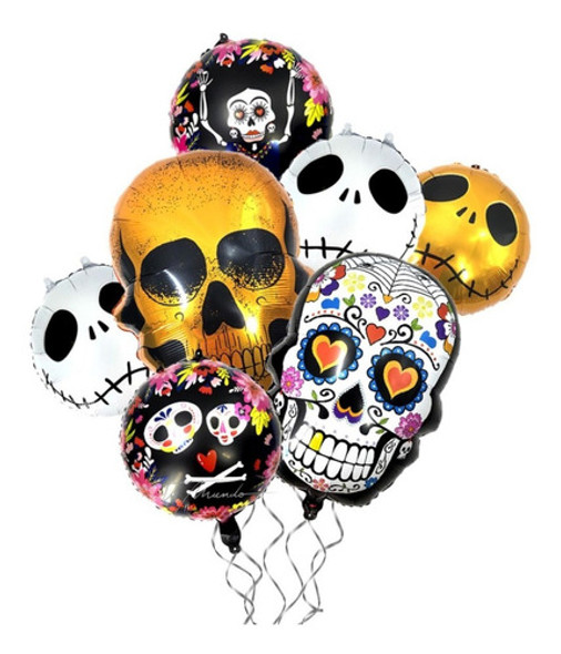 Set Globos Terror - 7 Unidades - Universo Mágico 0