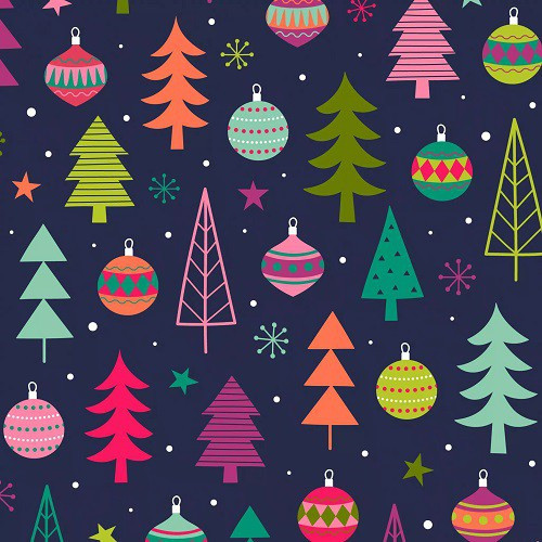 Servilleta 33x33 Geo Trees Xmas 0