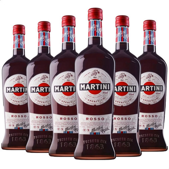 Martini Rosso Aperitivo Vermouth Italiano Pack X6 01mercado 0