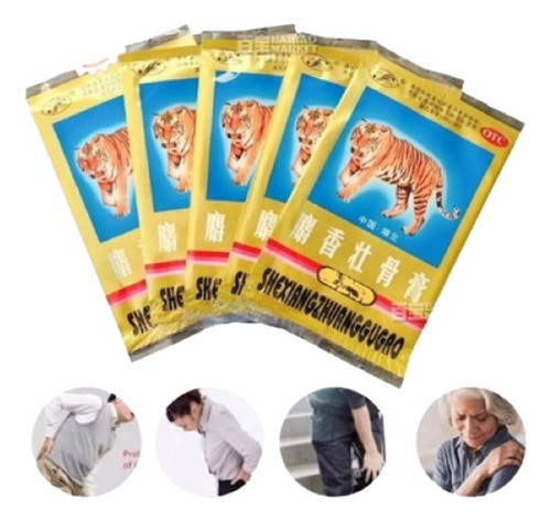 Parche Chino Cervicales Espalda Rodilla Piernas 13 Sobres 0
