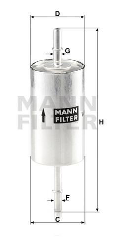 Filtro De Combustible Volvo S40 Ii 2.4 0