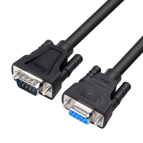 Dtech 15 Pies Serial Macho A Hembra Del Cable Rs232 Extensió 0