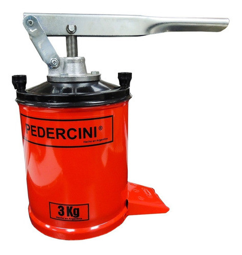 Grasera Engrasadora Manual 3kg Con Manguera Y Pico Pedercini 0