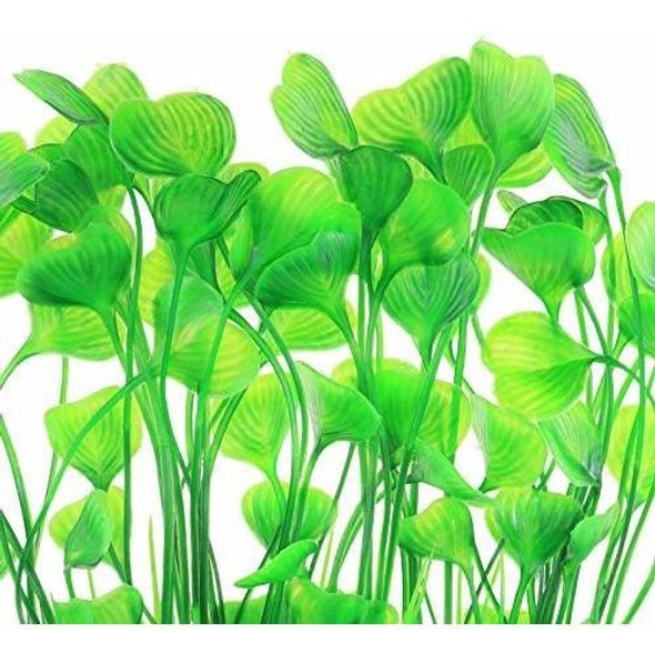 Planta Acuatica Artificial Para Peceras 40cm Alt.- Verde 1 Planta Acuatica Artificial Para Peceras 40cm Alt.- Verde 1