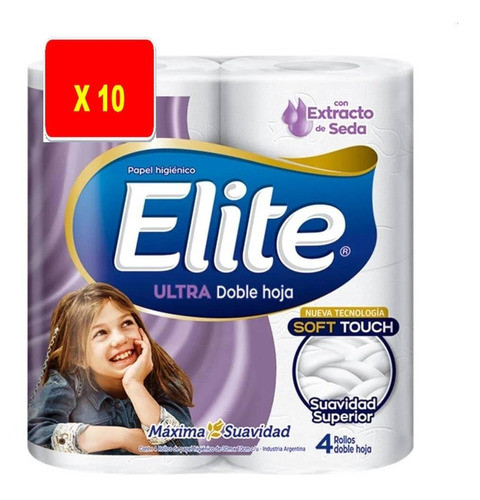 Papel Higiénico Elite Ultra 30 Metros Doble Hoja  - Bolsón 1