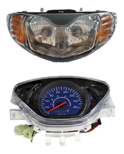 Optica Delantera Y Tablero Brava Apolo 110 -2r 0