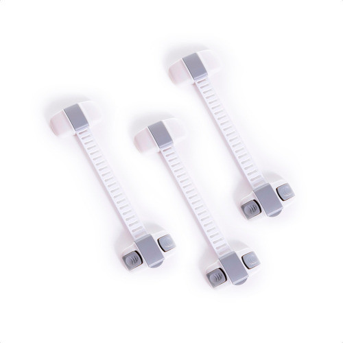 Pack De 3 Trabas Multipropósito Ajustables Para Seguridad 0